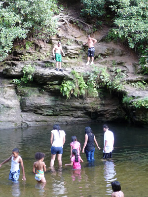 Swimming Hole at Coontree Picnic Area
