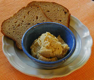 Chickpea Spread w/ herbs