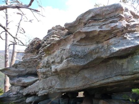 Rock Formation along Rock Jock Trail
